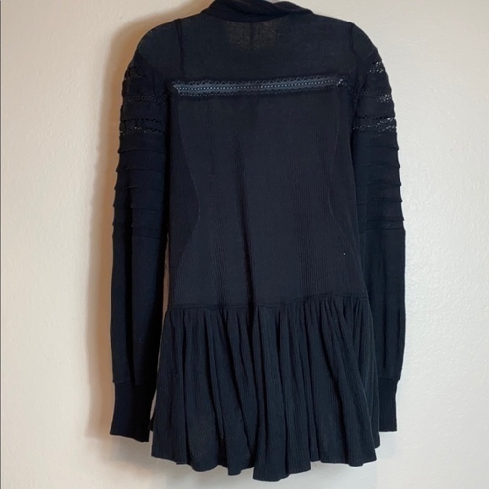 Free People Black Top Size XS NWT - Picture 3 of 9